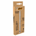 Penna a sfera Cristal Re'New punta media 1mm. Corpo in metallo che dona un look elegante e moderno, cappuccio in plastica riciclata 96%. Dotata di pulsante col il livello d'inchiostro visibile per una sostituzione facile del refill. Fornita in astuccio di