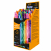 Box 30 penne in 10 colori assortiti con inchiostro gel con punta media da 0,7mm. L'inchiostro, super fluido e scorrevole, si asciuga 3 volte più velocemente per evitare sbavature sul foglio. Fusto nel colore dell'inchiostro, totalmente gommato per un magg