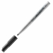 Pennarello per lavagne cancellabili. Inchiostro a base di chetone. Si cancella perfettamente senza lasciare segni. Cappuccio del colore dell’inchiostro con blocco di sicurezza. Fusto in plastica. Punta 1,4mm. Colore: nero.