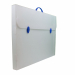 Valigetta polionda 52x73,5 dorso 3. Maniglia e clip in colori assortiti.