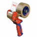 Dispenser tendinastro professionale Tesa per nastri da imballo e con controllo della tensione, regolabile manualmente. Impugnatura in gomma morbida per una presa comoda e sicura Lama protetta, nastri fino a 50mm.