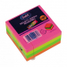 Pratici cubi da 400 foglietti autoadesivi, removibili e riposizionabili. Aderiscono a tutte le superfici e possono essere staccati senza lasciare traccia. Colori neon (giallo, fucsia, arancione e verde). Formato 75x75 mm.