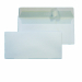 500 buste bianche 110x230mm 90gr s/finestra c/strip Blasetti. Compatibile con stampa laser.