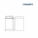 Buste a sacco bianche con strip SENZA FINESTRA - Buste a sacco bianche internografate da 80gr con strip adesivo. Formato interno 23x33cm.