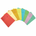 CARTELLINA IN CARTONCINO DA 115GR APERTA SU 2 LATI CON FINESTRA. DIMENSIONI 220X310MM