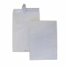 Busta bianca antistrappo in tyvek. Lembo adesivo con strip.