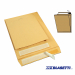 Buste a sacco in carta kraft avana con strip e soffietti laterali da 4cm + fondo autoformante. Con strip adesivo.