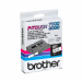 Nastri serie TX da 9mm - Colore nastro: Bianco - Colore scritta: Nero