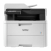 Multifunzione 3 in 1 (Print, Scan, Copy) a 26 ppm. 512 MB. ADF da 50 pagine. Duplex automatico. Scansione simplex. Display Touchscreen da 8,8 cm. Ethernet e WiFi. 250 pagine cassetto std / Slot alimentazione manuale a foglio singolo. 1k BK/C/M/Y Inbox. To