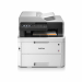 Stampante multifunzione LED 4 in 1 a 24 ppm. ADF da 50 fogli. RAM 512 MB. stampa duplex automatica. cassetto carta 250 fogli. uscita carta 150 fogli. display touchscreen a colori da 9.3 cm. USB 2.0 Hi-Speed. wireless. Ethernet 10/100 Base TX. Inbox toner 