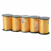 Rocca nastro Splendene. Dimensioni: 10mm x 250mt. Colore: oro 02.