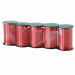 Rocca nastro Splendene. Dimensioni: 10mm x 250mt. Colore: rosso fire-30.