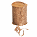 Linea Woodly nastro bifacciale di design naturale. Fantasia sughero. Rotolo da 200mt x h. 10mm.