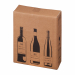 Le scatole Wine Pack, sono progettate per garantire la massima sicurezza e protezione al trasporto delle vostre bottiglie, in tutto il mondo. Hanno ottenuto la 
certificazione dai più importanti corrieri internazionali come Ups e Dhl. Pratiche, veloci ed 