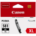 Cartuccia Canon nero ink CLI-581XL BK