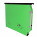 Cartelle ecologiche Top di gamma; I colori brillanti rendono più intuitiva e piacevole l’attività di consultazione dei documenti. Cartoncino ecologico (FSC) 270g/mq. fissato alle aste tramite robusti rivetti metallici. Bottoni a pressione per il collegame