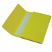 Cartelline a busta Bristol con soffietti da 3cm sui lati e sul fondo. Formato utile: 26x34cm. Confezione da 25 cartelline.