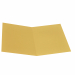Cartellina per atti semplici  in cartoncino riciclato manilla da 145gr. F.to 25x34cm. Confezione da 100 cartelline.