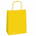 SHOPPERS DI CARTA KRAFT 90GR COLORATA CON MANICO IN CARTA RITORTA