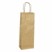 SHOPPER BIOKRAFT NEUTRO CORDINO. Il materiale Biokraft è una carta 100% riciclata, fabbricata utilizzando maceri selezionati di altissima qualità, idonei a garantire costanza di prodotto e di colorazione; è completamente riciclabile, certificato FSC e COM