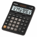 Grande display a 12 cifre. Doppia alimentazione, solare e a batteria (1xLR44). Tasti in plastica. Key Rollover. Funzioni: calcolo percentuale, tasto Gran Totale, radice quadrata, 4 tasti memorie tasto +/-, funzione mark-up, selettore dei decimali, seletto