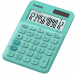 Grande display a 12 cifre. Doppia alimentazione, solare e a batteria (1 x LR1130). Tasti in plastica. Key Rollover. Funzioni: calcolo percentuale, calcolo tempo, conversione valute (3 Memorie), calcolo delle imposte, 3 tasti di memoria, 3 cifre dopo la vi