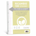 Ricambi con rinforzo ecologico. Il rinforzo, più sottile e più resistente, è realizzato in bioplastica di origine 100% vegetale totalmente compostabile e biodegradabile. Carta da 100gr, formato A4.
