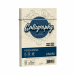 Busta adesiva con strip da 90 grammi in carta Calligraphy pergamenata formato 120x180mm.