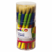 Barattolo 24 pennelli Jumbo lunghezza cm.19, diam. setole cm.1.
