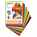 IL FELTRO E' UN PARTICOLARE MATERIALE COMPOSTO DA FIBRE DI LANA PRESSATE. PER LA SUA MORBIDEZZA E RESISTENZA E' MOLTO UTILIZZATO PER REALIZZARE ABITI PER BAMBOLE, BURATTINI E TANTI ALTRI OGGETTI! CONFEZIONE DA 10 FOGLI IN COLORI ASSORTITI.