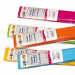 Assortimento di 10 colori (marrone, verde, verde chiaro, blu, azzurro, bianco, giallo, arancio, rosso, fucsia) carta crespa 40 gr. f.to 250x50cm