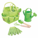 Borsa con attrezzi per giardinaggio totale 5 pezzi. Dimensione borsa: cm.28 x 24 x 13cm