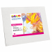 Cartone telato, spessore 2,5mm realizzato in cotone 100% acid free, grana media. Supporto perfetto per colori a olio, tempera e acrilici.