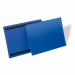 Tasche per identificazione a fissaggio magnetico. Robuste e resistenti all'usura e agli strappi, sono realizzate con retro in plastica colore blu e copertina frontale trasparente. Proteggono da sporco e polvere i documenti inseriti. Adatte all'uso con sca