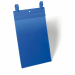 Tasche per identificazione con fascette di aggancio. Applicazione facile e sicura su grigliati metallici e contenitori per stoccaggio e trasporto. Robuste e resistenti all'usura e agli strappi, sono realizzate con retro in plastica colore blu e copertina 
