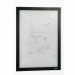 Cornice espositiva adesiva rimovibile progettata per le superfici sensibili come carta da parati, legno e plastiche delicate. 
La cornice aderisce alle superfici grazie a delle strisce biadesive rimovibili, che permettono di staccarla senza lasciare resid
