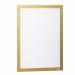 Cornice espositiva per esporre informazioni ed avvisi in modo elegante ed ordinato. Adatta a superfici lisce.Dotata di pannello frontale in pvc trasparente magnetico anti riflesso e  retro adesivo riposizionabile. Può essere rimossa e riposizionata su vet