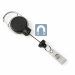 Chiocciola YO-YO per portabadge pesanti o chiavi. La chiusura magnetica supporta un peso fino a 300gr. Dotata di aggangio in metallo e di fascetta di aggancio con bottone a pressione, ancorata ad un piccolo anello in metallo. Cavo retrattile da 60cm. Il m