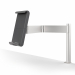 Porta Tablet da banco. Adatto a tablet da 7” a 13”; Realizzato in materiali e finiture di altissima qualità; Inserimento e rimozione del tablet con una sola mano; Orientabile a 360° e posizionabile in orizzontale o verticale; Ergonomia assicurata dall’amp