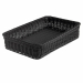 Cestino Vanity polipropilene rettangolare cm 53x32,5x10h. Colore nero.