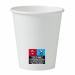 Bicchieri in carta + PE. Colore bianco.  Adatto al contatto con alimenti fino a 90°C per 15'. Non adatto per forno e microonde.
• Capacità: 250ml / 9 OZ
• Diametro superiore 80mm
• Diametro inferiore 54mm
• Altezza 90mm
• Peso unitario 5,00gr
• In carta l