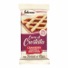 Cuor di crostata con farcitura di cranberry, amarena e ribes rosso, con farina di mais. In pratica monoporzione da 60gr.