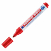 Marcatore per lavagne bianche ad inchiostro pigmentato inodore. Può rimanere senza tappo qualche giorno senza essicare. Punta conica da 1,5-3mm.
Colore: rosso.