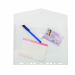 Cartelle busta forata chiusura con velcro 
Ppl liscio 200 micron - F.to 24x32 cm per A4