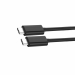 CAVETTO USB-C / USB-C ADATTO PER LA RICARICA, SINCRONIZZAZIONE E TRASFERIMENTO DEI DATI - LUNGHEZZA: 1,8 MT