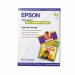 Carta fotografica inkjet adesiva 10fg 167gr 210x297mm A4 EPSON
