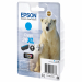 Cartuccia ciano Epson claria premium,serie 26XL/ORSO POLARE, in blister