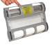 Bobina di film in cartuccia per plastificatrice Xyron Pro 1255. Adesivizzazione permanente (Standard mounting) per la maggior parte delle superfici lisce. Spessore adesivo 15,2 micron. PH adesivo 5,0 - 7,0. Aderenza 8 (scala 1:10, valore massimo 10).