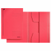 Cartelline 3 lembi Leitz in resistente cartoncino da 430g. Colori 3 (Blu, Rosso, Verde). Alette incollate. Cordonatura multipla delle alette. Cartoncino 430 gsm. Filigranatura indice frontale.