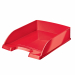 Vaschetta Plus Wow in robusto polistirene, sovrapponibile in verticale o a sbalzo. Contiene documenti fi no al formato 22x30cm. Dimensioni: 25,5x35,7x7cm.
